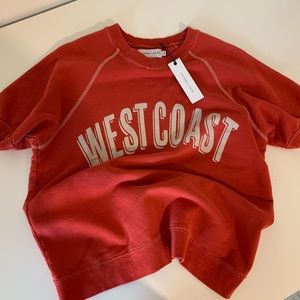 Sincerely Jules short sleeve sweatshirt